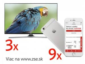 Súťaž o 9x Apple iPhone 6S a 3x Smart TV Samsung 48"