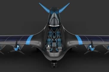 vodíkovo-elektrické lietadlo
