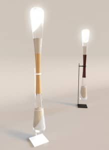 Hourglass floor lamp, zdroj: danielletrofe.com