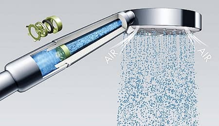 Spotreba vody môže byť nižšia, keď sa použijú perlátory.